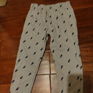 Gray Patterned Pants
